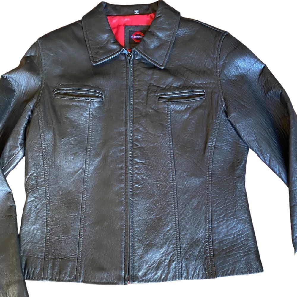 Vintage Underground Leather Jacket - image 2